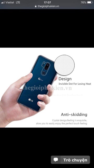 Ốp lưng dẻo silicon trong suốt loại 1 cho nokia 6.1 2018