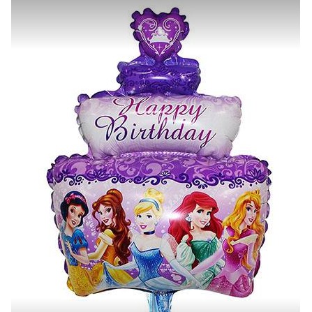 Bong bóng hình bánh sinh nhật bánh cupcake trang trí background sinh nhật.
