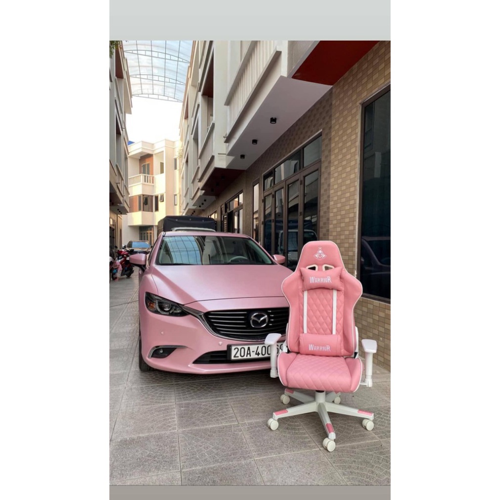 Ghế Gaming Warrior WGC206 Pink
