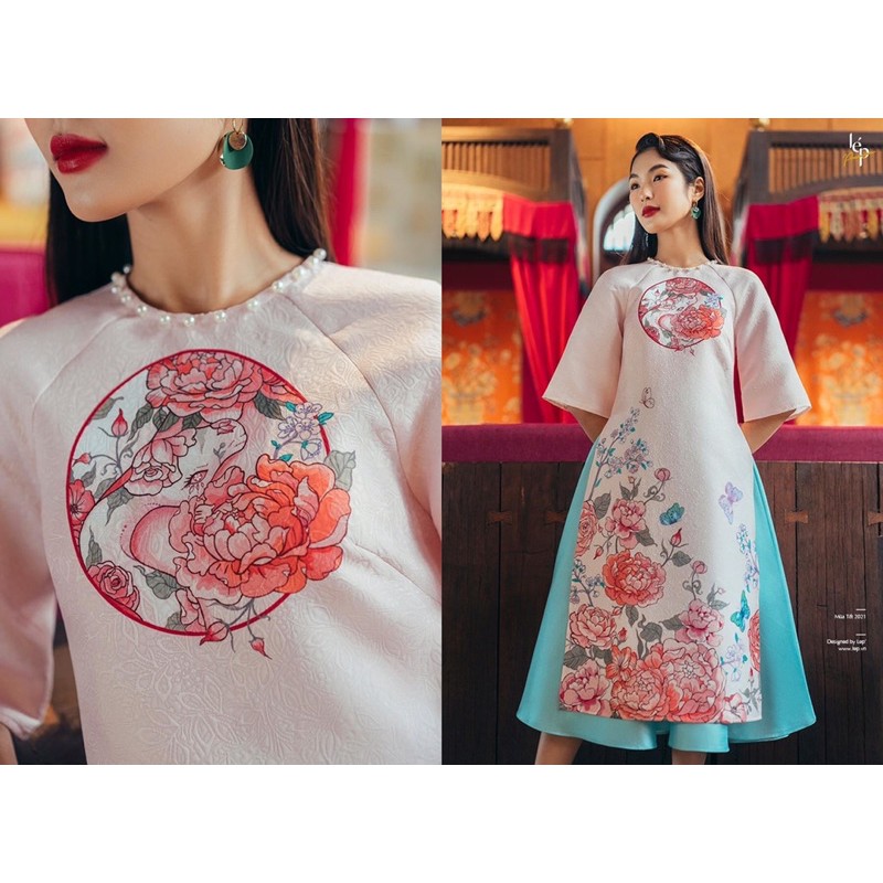 áo dài trong bộ sưu tập mới nhất của Lép. Áo dài váy cực xinh. Size S dưới 51kg mang auto đẹp😍😍😍😍😍😍😍😍😍😍😍😍😍a