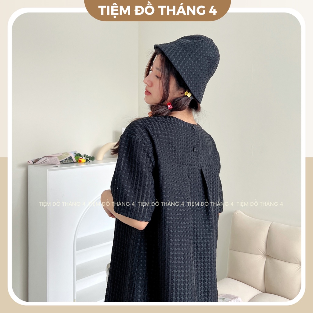Đầm Polo Form Rộng Dáng Dài TIỆM ĐỒ THÁNG 4 FINN DRESS