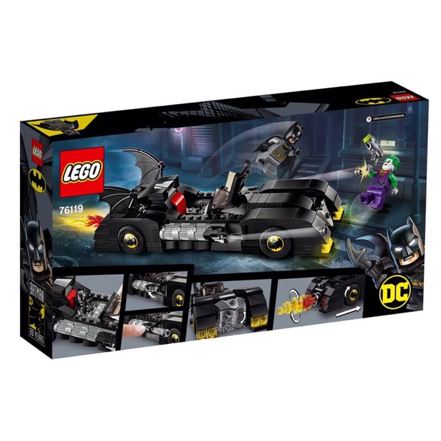 Lego 76119 Batmobile Pursuit of The Joker Cuộc chiến giữa Người dơi và gã hề trong Super Heroes Siêu anh hùng.