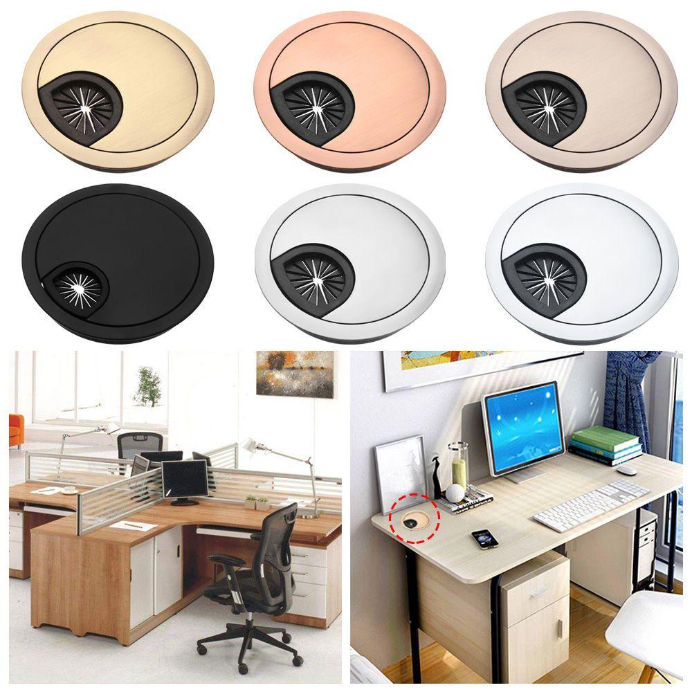 Vỏ Bọc Lỗ Cắm Dây Cáp Bằng Hợp Kim Kẽm Chắc Chắn Tiện Dụng Cho Văn Phòng
