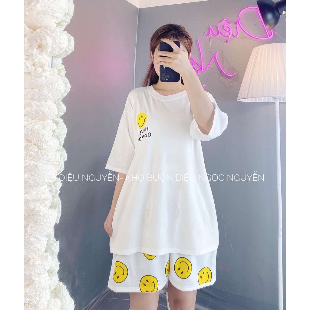 Full set bộ tay lửng mặt cười.Quần Lửng Thoáng Khí Thời Trang Xuân Hè 2022 - ZADOLA FASHION