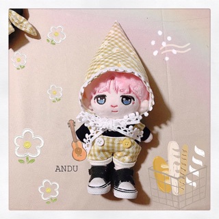 "Có Sẵn"Outfit cho Labubu17cm/Doll 10cm-15cm-20cm-indentity V