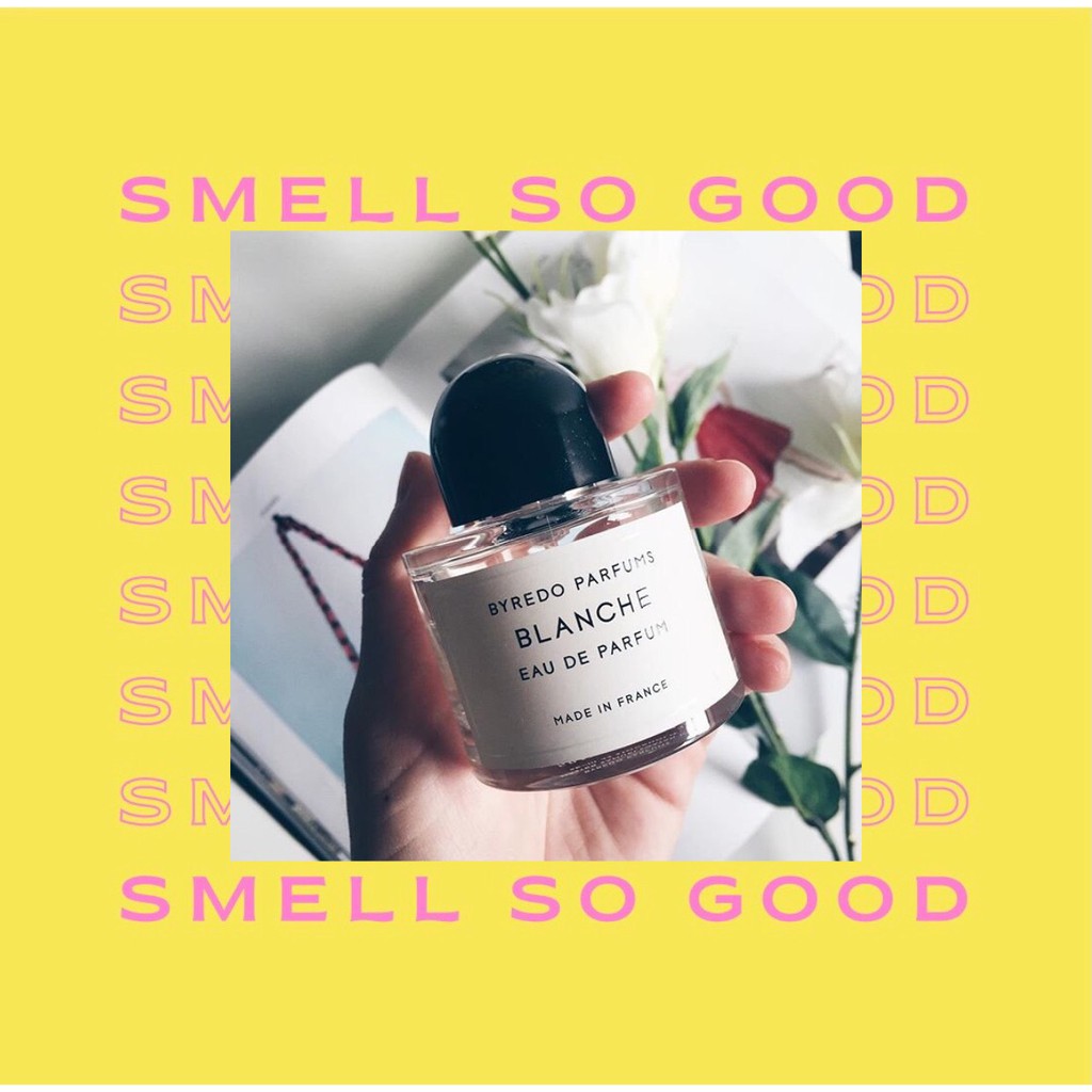 Nước Hoa Byredo Blanche Tester 5ml/10ml - 𝐒𝐌𝐄𝐋𝐋 𝐒𝐎 𝐆𝐎𝐎𝐃 🥐
