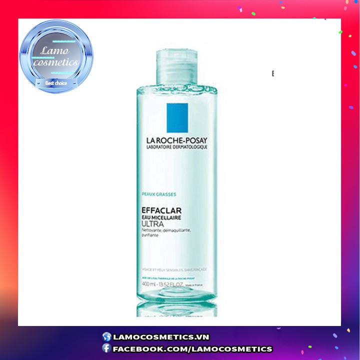 Nước Tẩy Trang La Roche-Posay Eau Micellaire Ultra 400ml