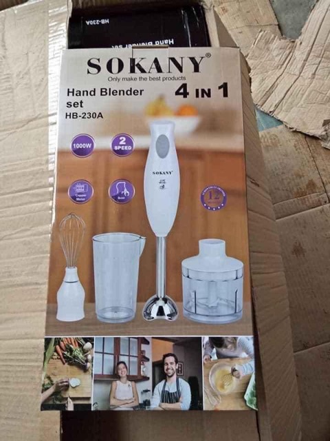 BỘ MÁY XAY SOKANY 4 IN 1