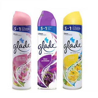 Xịt phòng GLADE 280ml đủ mùi cao cấp