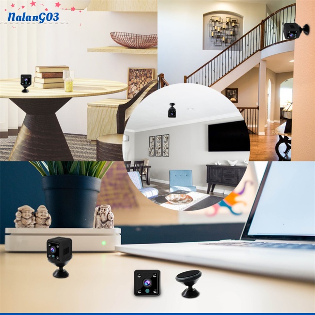 Camera Giám Sát An Ninh NA X6 Hd 1080p Kết Nối Wifi Có Tầm Nhìn Ban Đêm