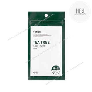 Miếng Dán Mụn ❤️FREESHIP❤️ Apieu Nonco Tea Tree Spot Patch 1 Miếng