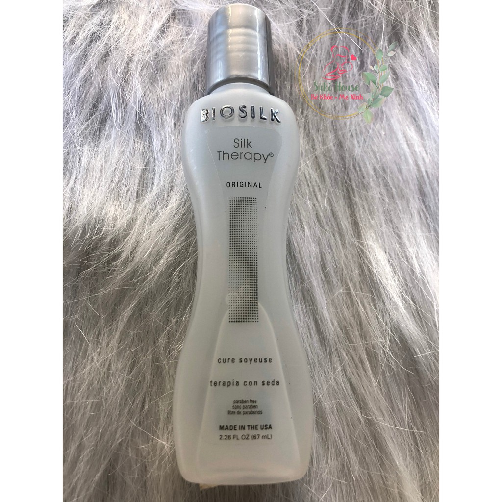 [ Hàng Mỹ- chính hãng Costco]Tinh dầu dưỡng Tóc Biosilk Silk Therapy Serum