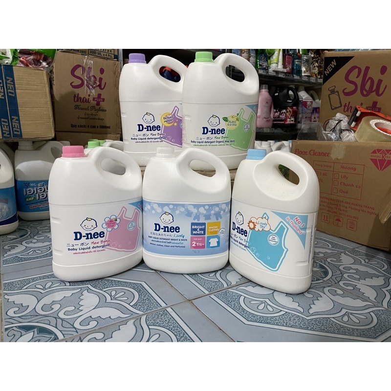 nước giặt xả DNEE Thái Lan cho bé 3000ml