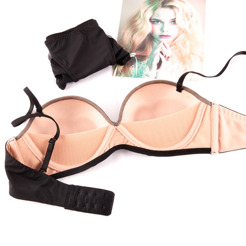 Bộ Đồ Lót Nâng Ngực Không Gọng Quả Ngang Siêu Cấp Mới S191 | BigBuy360 - bigbuy360.vn