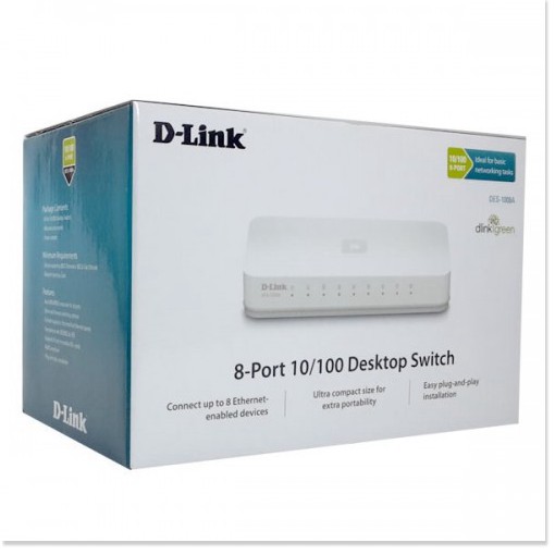 Bộ Chia Mạng DLink 8 Port DES 1008C - MrPhukien