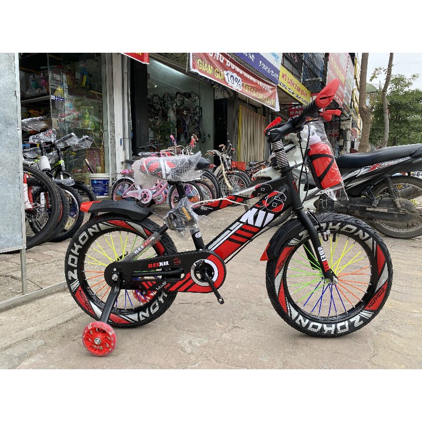 Xe đạp đia hình trẻ em Jinbao size 12, 14,16.