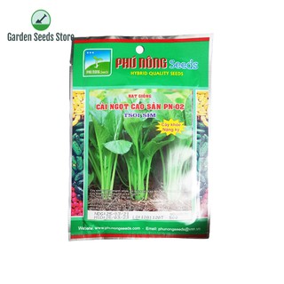Hạt giống cải ngọt cao sản PN 02 Phú Nông gói 50gr cây cho năng suất cao