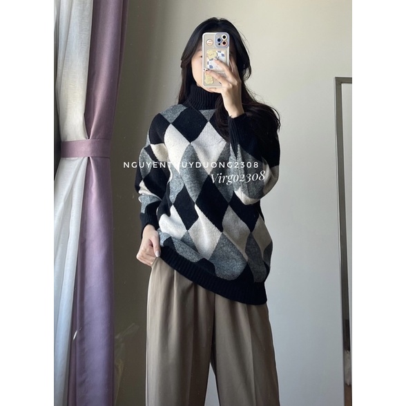 [HÀNG SẴN]ÁO LEN TRÁM CỔ LỌ MIX MÀU XINH XẮN HÀNG QUẢNG CHÂU | BigBuy360 - bigbuy360.vn