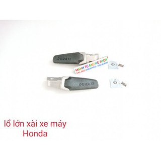 gác chân ducati gắn xe wave và các dòng xe máy honda lổ ty lớn