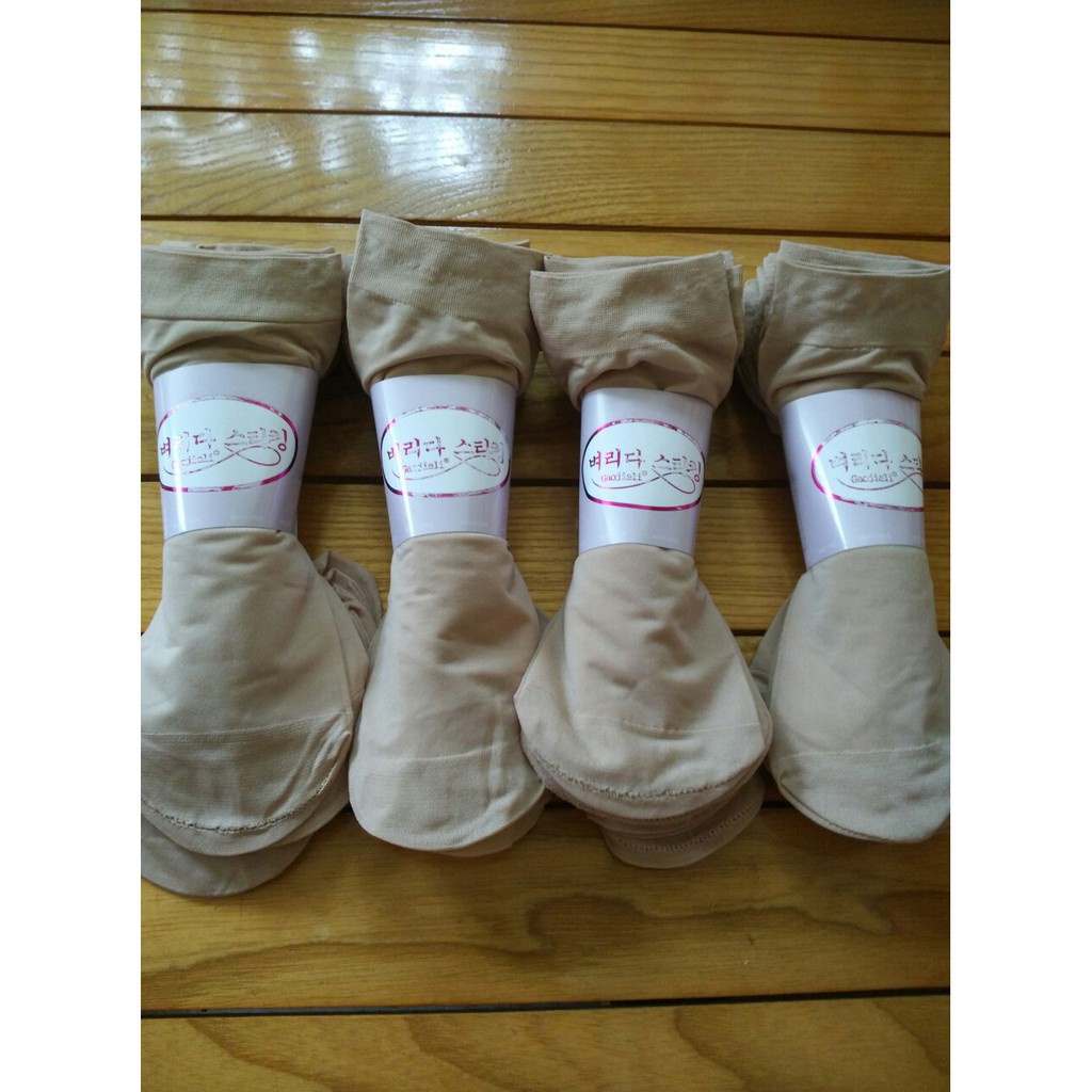 [COMBO 10 ĐÔI] Tất Da Chân Mỏng Siêu Dai, Co Giãn, Tất Giấy Đi Mùa Hè 88240 SHOP KHO TỔNG VP88