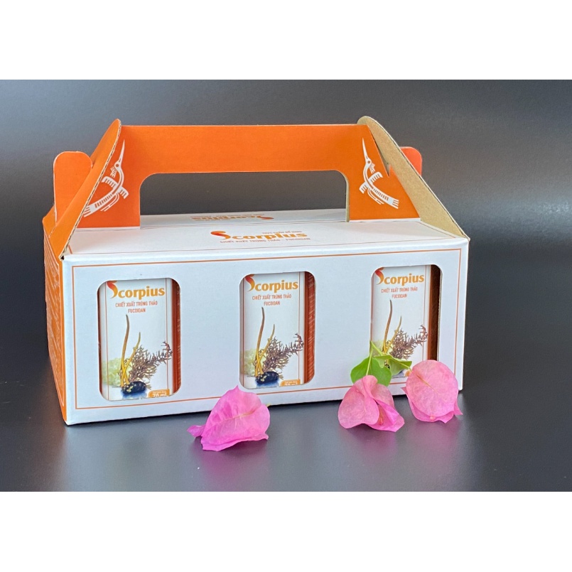 Scorpius - 2 Hũ 70ml Chiết xuất trùng thảo - Quà tặng sức khoẻ, Thực phẩm bổ sung hỗ trợ sức khoẻ.