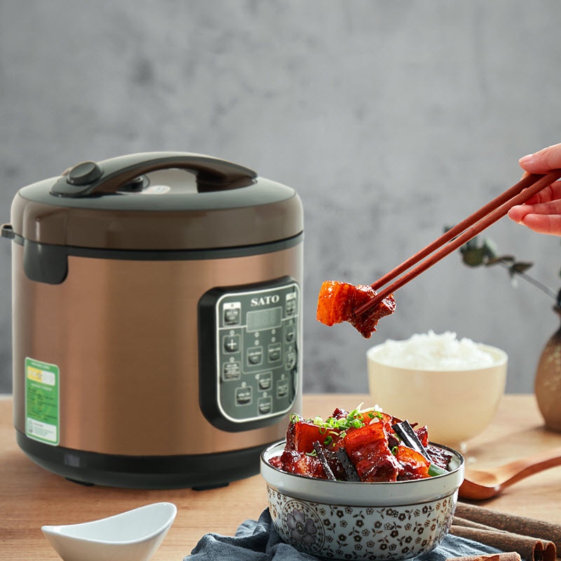 Nồi cơm điện.Nồi cơm đa năng có chức năng tách đường SATO.Dung tích 1.8L,Bảo hành 12 tháng