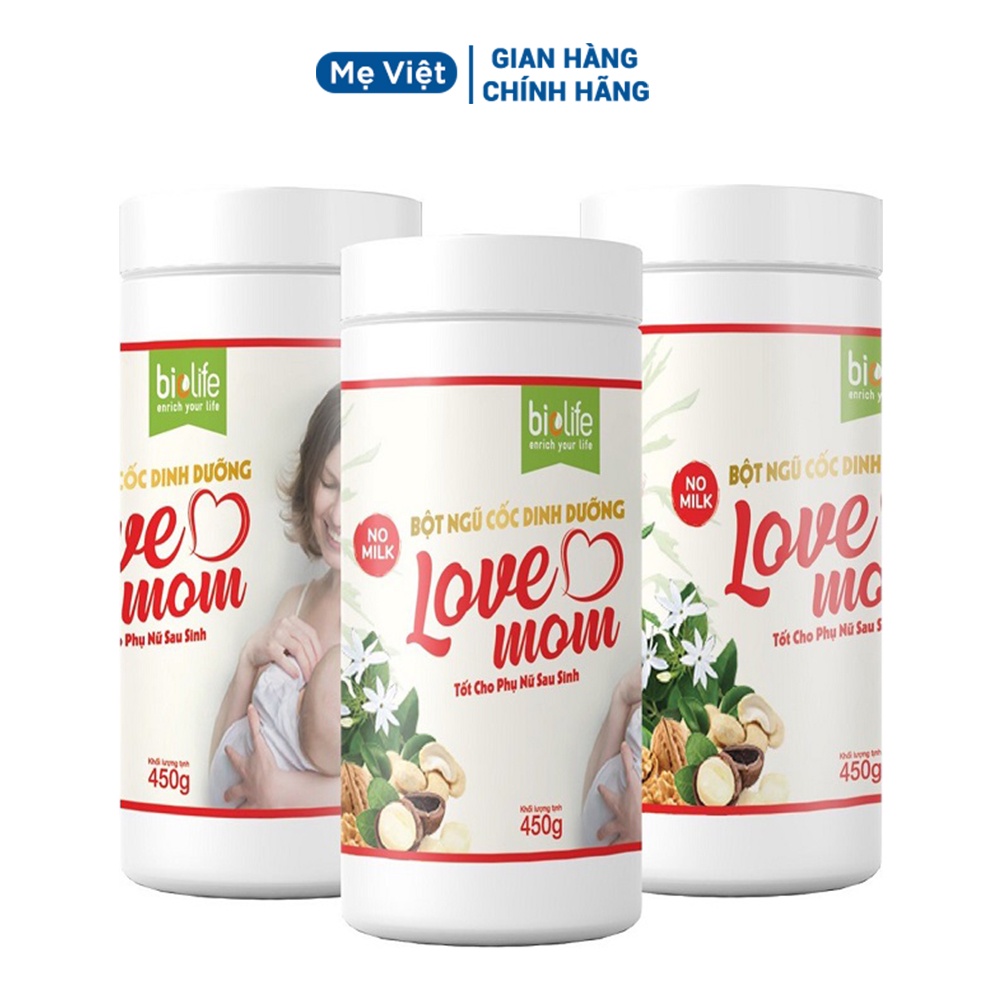 Ngũ Cốc Dinh Dưỡng Love Mom Dành Cho Phụ Nữ Sau Sinh