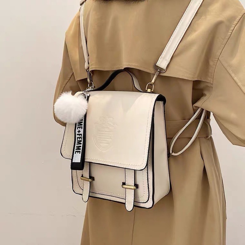 B3◘TẶNG MÓC TREO BALO MINI THỜI TRANG NỮ ĐEO CHÉO TIỆN LỢI DA PU ĐI CHƠI VINTAGE ULZZANG