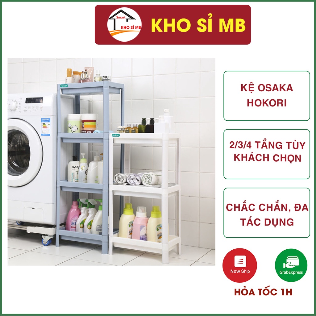 Kệ Để Đồ Đa Năng Cao Cấp, Kệ Phòng Tắm, Nhà Bếp Đựng Gia Vị, Chén Bát Và Các Vật Dụng Nhỏ, Kệ Osaka Việt Nhật