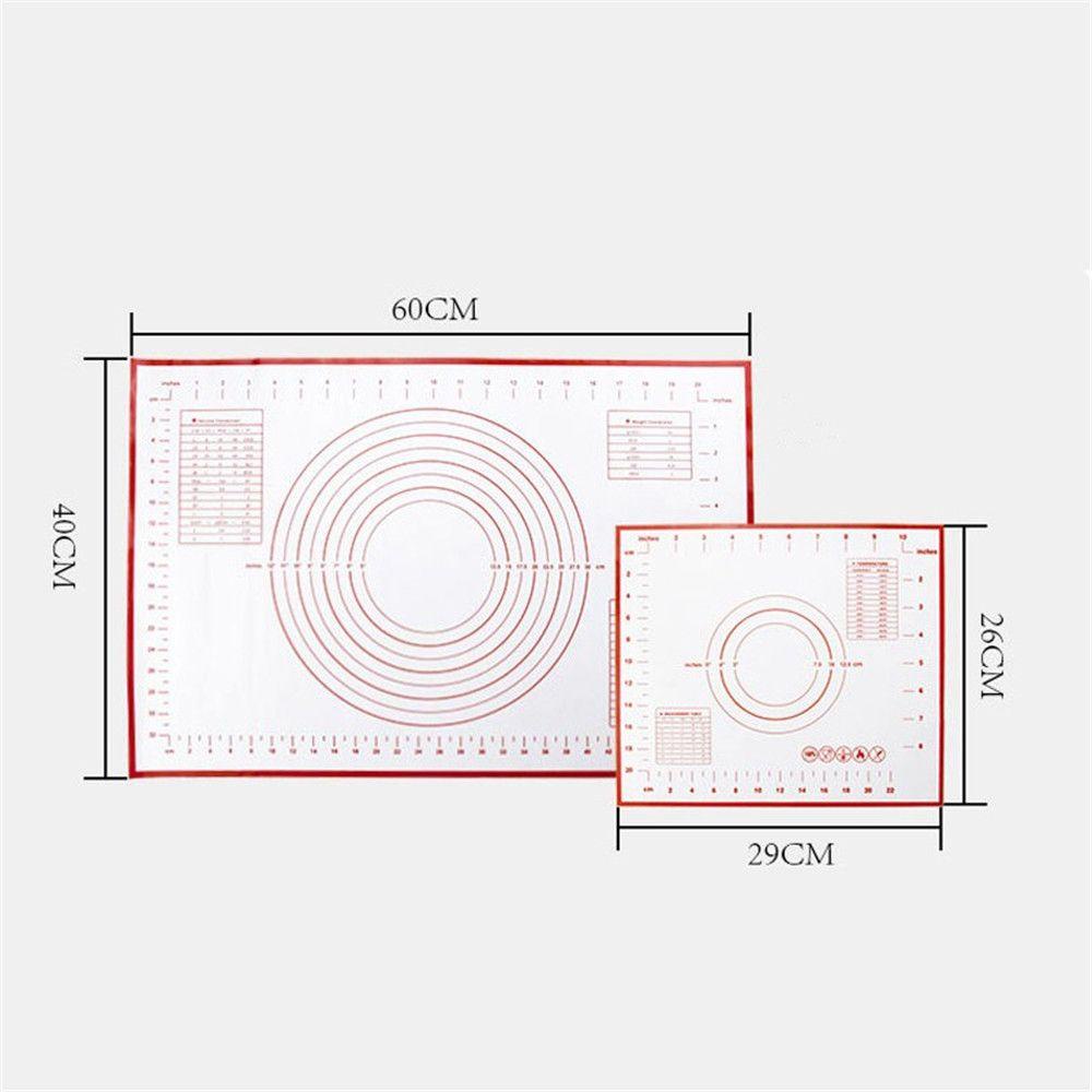 YIYU Thảm Nhào Bột Làm Bánh Macaron Bằng Silicone Tiện Dụng