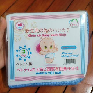 Khăn xô Nhật 3 lớp cao cấp