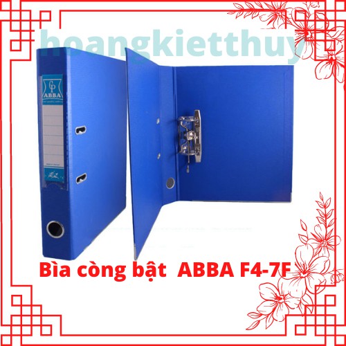 Bìa còng 2 mặt si ABBA 7F - F4 đựng chứng từ loại tốt
