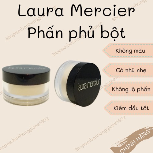 Phấn phủ bột Laura Mercier minisize 3.5g (bill Sephora)