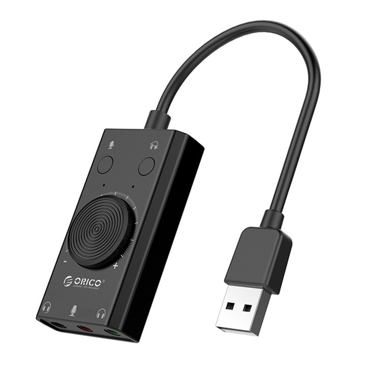 Sound card (card âm thanh) gắn cổng USB Orico SC2 PK39