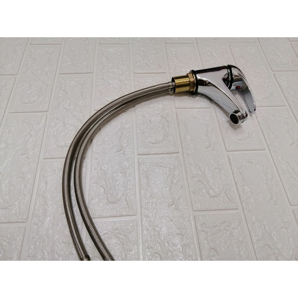 Vòi lavabo nóng lạnh 1 chân