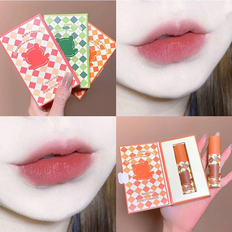 Son Kem Lì Cappuvini 6 Màu Nude Kháng Nước Lâu Trôi