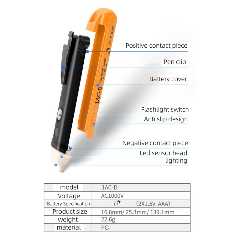Bút Thử Điện Cảm Ứng Thông Minh Đa Năng Thông Dụng Cho Gia Đình