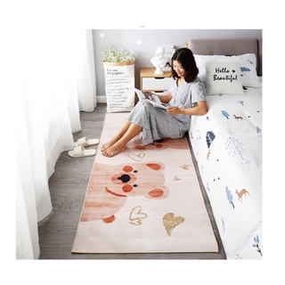 Thảm in 3D trải sàn 80x160cm phòng ngủ đầu giường văn phòng thảm lót cửa