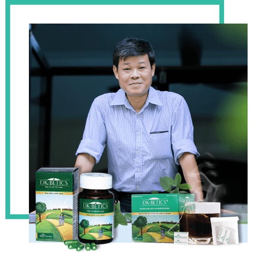 Viên tiểu đường DK- Betics - Công ty CP Dược Khoa - Hỗ Trợ Kiểm Soát và ổn Định Đường Huyết