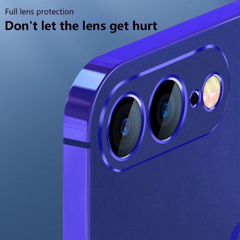 Ốp Điện Thoại TPU Siêu Mỏng Mặt Nhám Chống Sốc Góc Vuông Cho iphone 7 Plus iphone 7 8 6 6s Plus