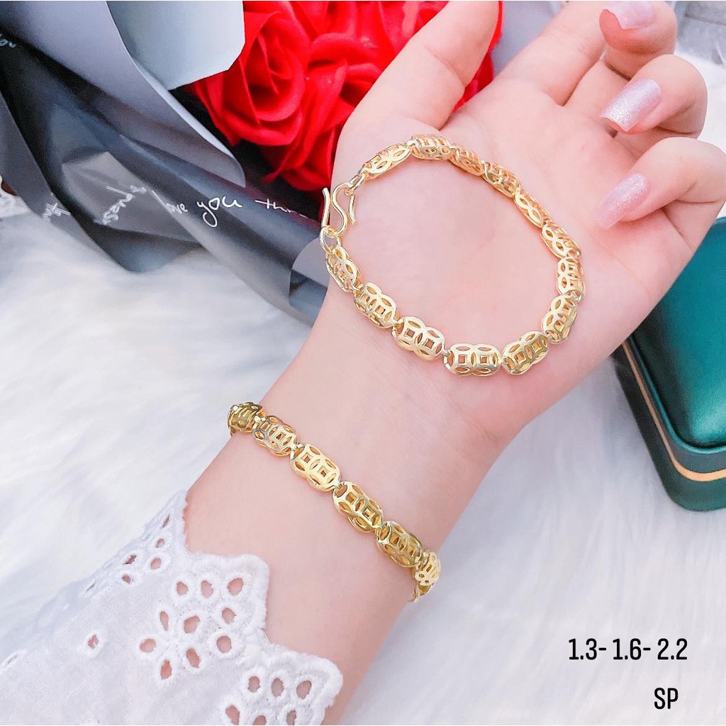 LẮC TAY KIM TIỀN BẠC TA XI VÀNG