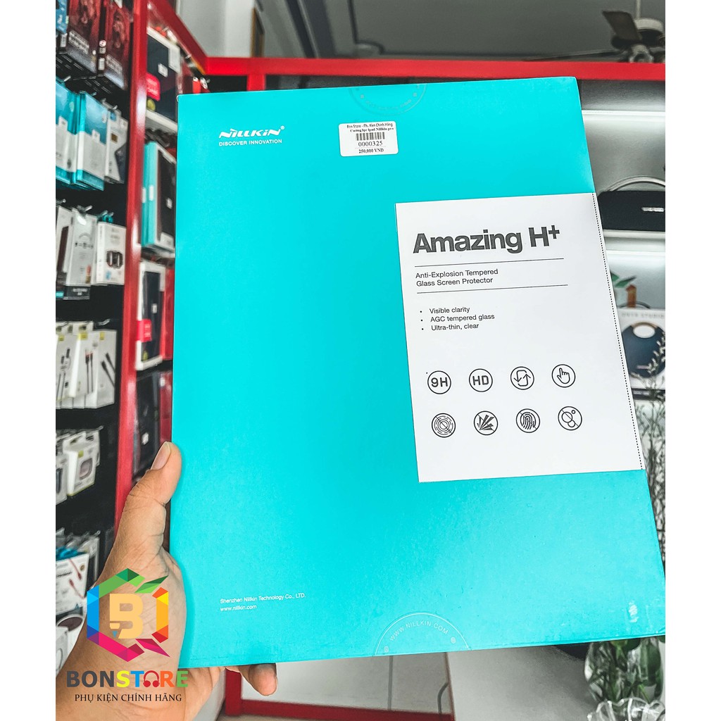 Kính cường lực Nillkin Amazing H+ cho iPad Mini 4/5, iPad 9.7/10.2/ Pro 10.5 inch 2019/iPad Pro 11,12.9 inch (2018/2020) | BigBuy360 - bigbuy360.vn