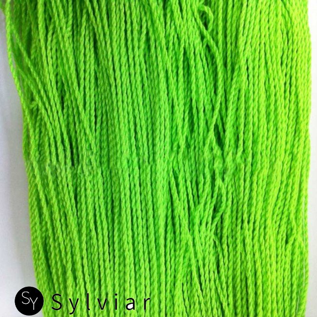 Set 10 dây chơi yo yo chuyên dụng bằng polyester 100% màu xanh lá