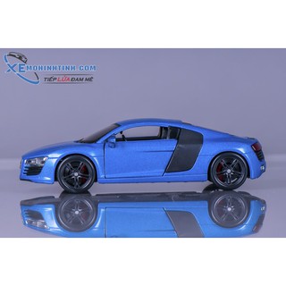 Xe Mô Hình Audi R8 1:24 Maisto (Xanh)