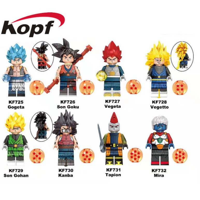 Lego Dragon ball các mẫu mô hình mới nhất