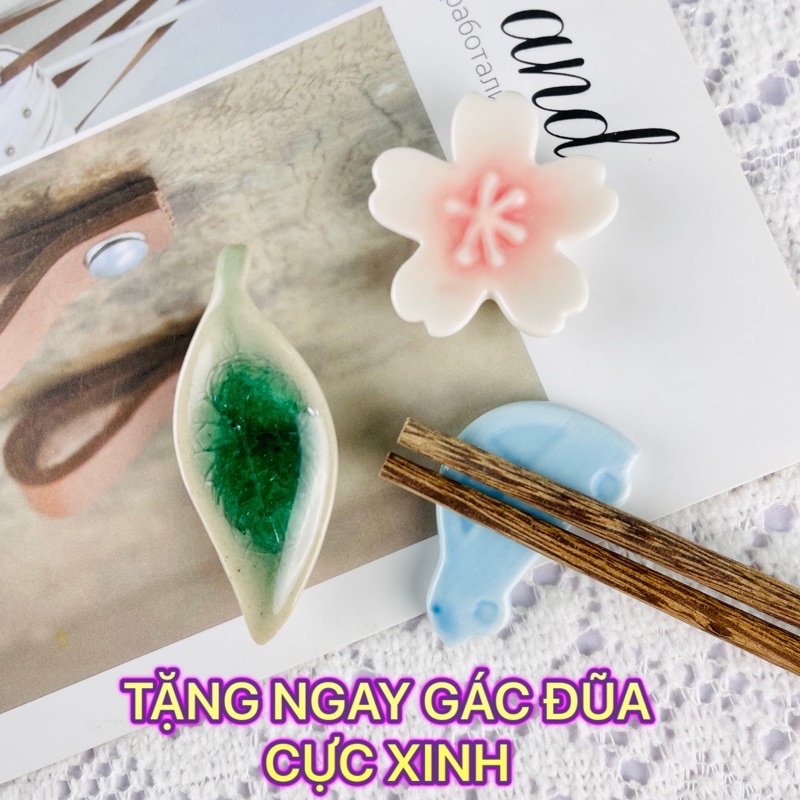 Bộ Chén Dĩa SứTẶNG GÁC ĐŨABát Ăn Cơm Đĩa Sứ Dễ Thương Cute Bát Đĩa Mèo Vàng Decor Cao Cấp (set 14 sản phẩm)