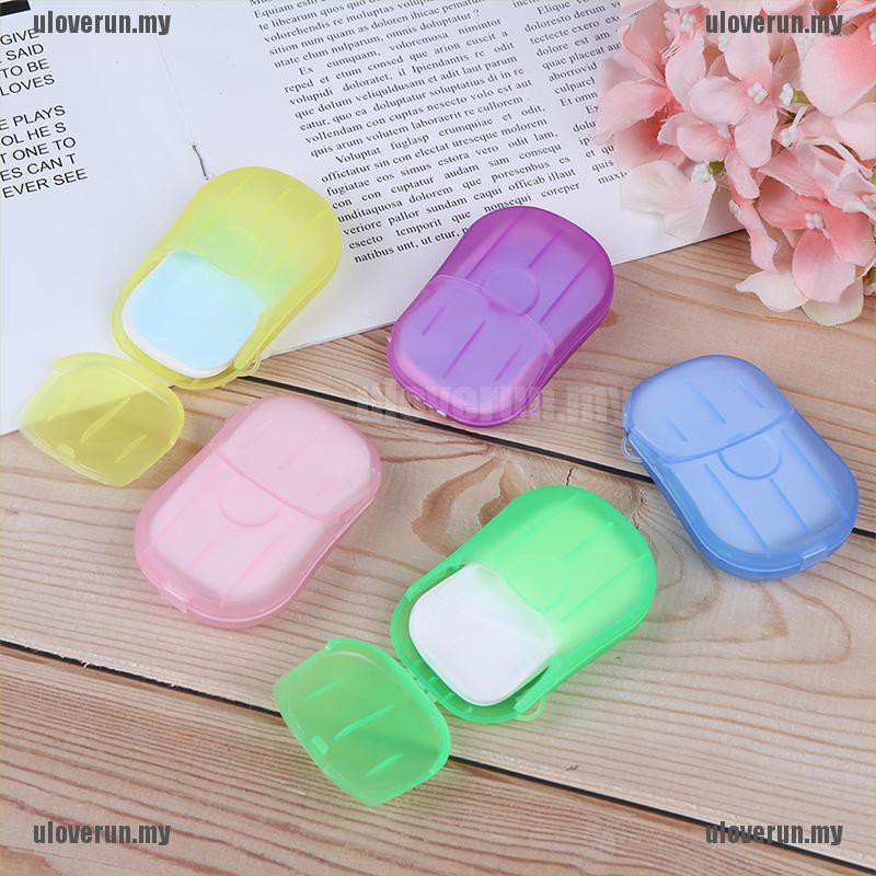 Hộp 20 Xà Phòng Giấy Mini Tiện Dụng | BigBuy360 - bigbuy360.vn