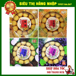 Bánh Bông Lan Shang Tian nhân dứa/ sầu riêng/ nho/ khoai môn Đài Loan 470g (tặng túi xách)