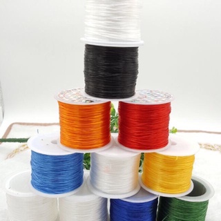 Dây chun Lụa Tơ Tằm xâu vòng đá 60m Làm đồ Handmade xâu chuỗi đá