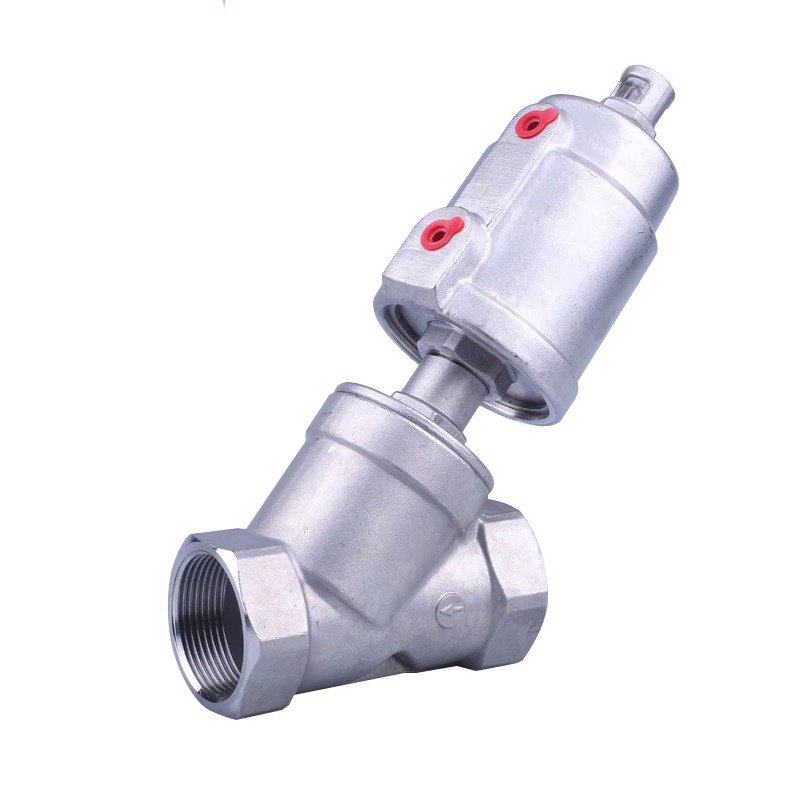 Van Y xiên DN15  inox 316 dùng khí nén loại